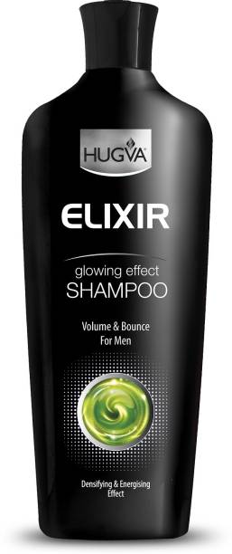 Hugva ELIXIR SHAMPOO FOR MEN 600 ML | Reduces hair Loss | Helps in Hair Regrowth| | Strong Hair | Good Volume and Natural Shine