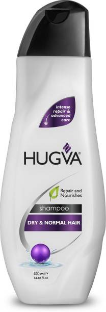 Hugva CLASSIC SHAMPOO FOR DRY & NORMAL HAIR 400 ML | Makes Hair Hydrated, Soft and Durable