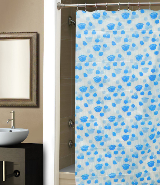 US Transparent Shower Curtain Fish Transparent Plastic Bathroom Hot 180 x 200cm