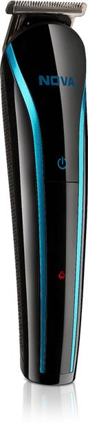 NOVA NHT 1073 Trimmer 60 min Runtime 5 Length Settings(Black, Blue) Flipkart Deal