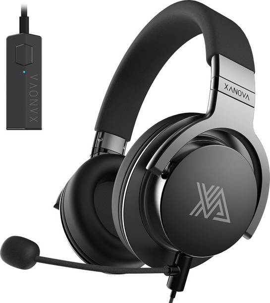 Top headset card cheap price 5stars Flipkart in India 30 XANOVA Juturna-U 7.1 Gaming Surround Sound Card Wired Gaming Headset