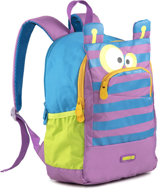american tourister back to school backpack woodle 01 grey hippo