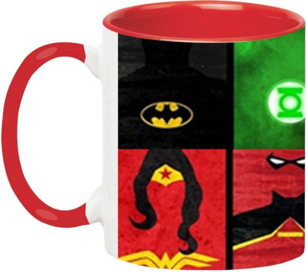 ARTBUG Fondos De Pantalla -1815-Red Ceramic Coffee Mug