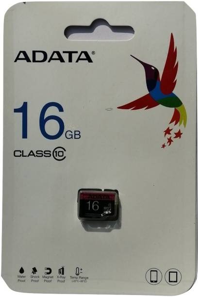 ADATA Class 10 16 GB MicroSD Card Class 10 80 MB/s  Memory Card