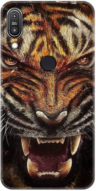 Smutty Back Cover for Asus Zenfone Max Pro M1, ZB601KL/ZB602K - Lion Print