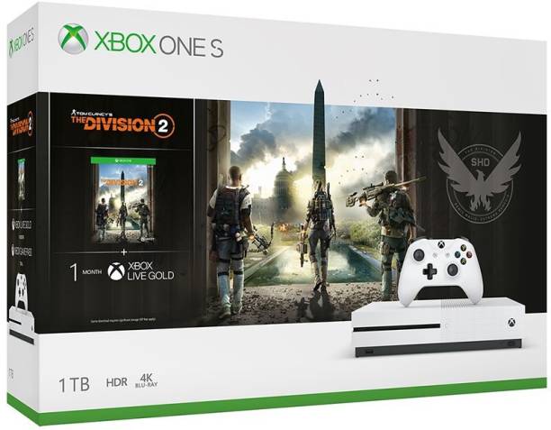 MICROSOFT Xbox One S 1 TB with Tom Clancy's The Divisio...