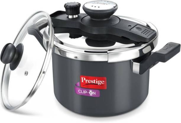 Prestige Clip-On Svachh 5 L 5 L Induction Bottom Pressure Cooker