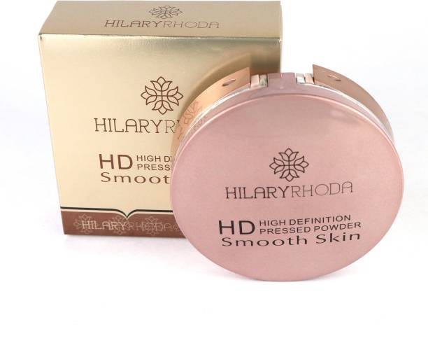 Hilary Rhoda High Definition Smooth Skin Pressed Powder - Rose Blush 01 Compact