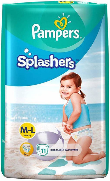 pampers splashers size medium