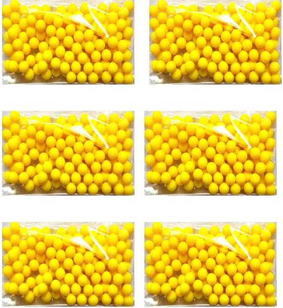 BBS DEAL 600 Pcs 6 MM Plastic BB Bullets For Toy Guns & Air Gun | | Yellow Or Green Colour (Yellow, Green) Darts & Plastic Bullets