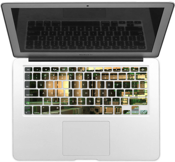 Saco Keyboard Protector Silicone Skin Cover for Lenovo G50-80 80E5021EIN 15.6-inch Laptop Transparent