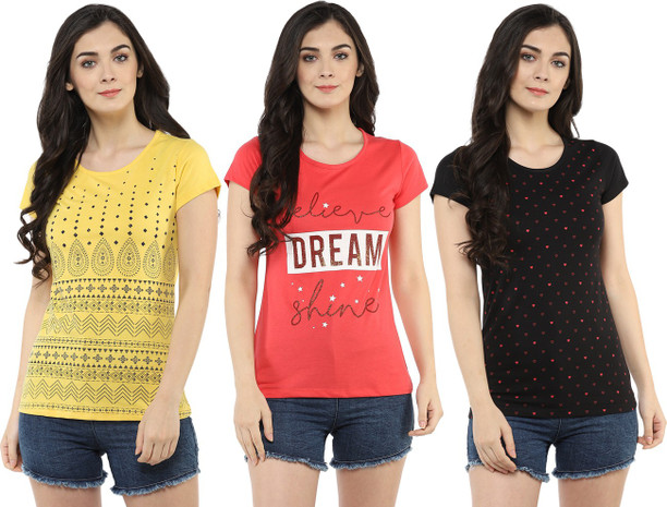 Women T-Shirts - Upto 50% to 80% OFF on 