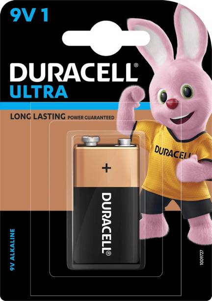 DURACELL Ultra Alkaline 9V , 1 Pc Battery