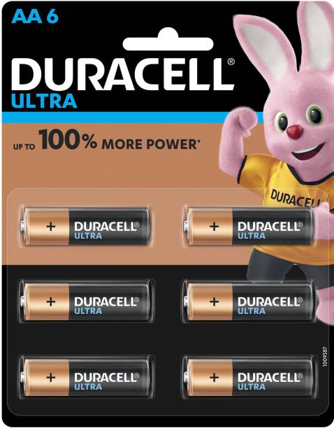 DURACELL Ultra Alkaline AA , 6 Pcs  Battery