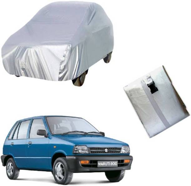 romic Car Cover For Maruti Suzuki 800 (Without Mirror Pockets)