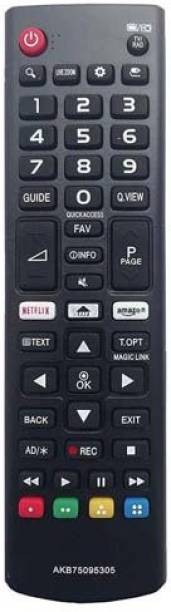 MASE AKB75095305 Compatible Remote For LG Smart Tv With Netflix-Amazon Features LG Smart-TV LG Remote Controller