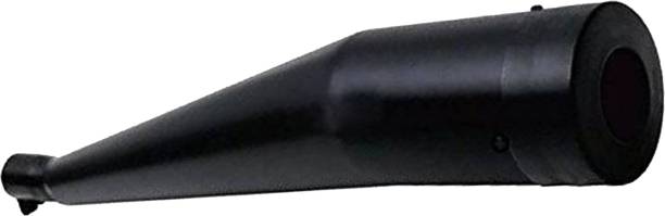 WORDZ Cobra silencer Glasswool Black Exhaust Royal Enfield 500 Full Exhaust System