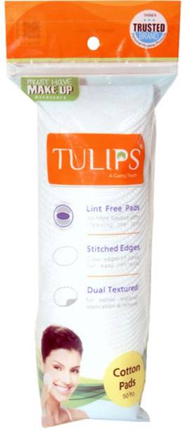 Tulips Cotton Pad 50pcs (Pack Of 4)