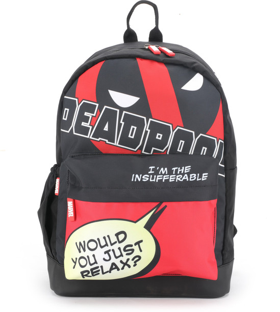 captain marvel school bag