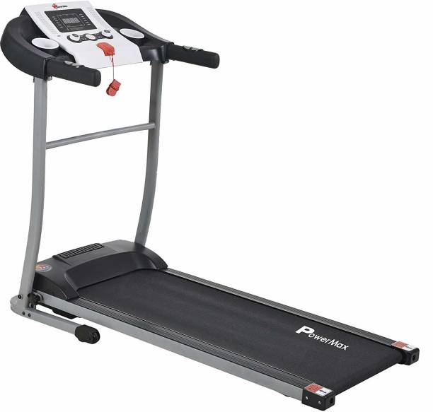 Powermax Fitness Power max Fitness TDM-98 1.75HP, Light Weight, Foldable Motorized Treadmill for Cardio Workout at Home Treadmill
