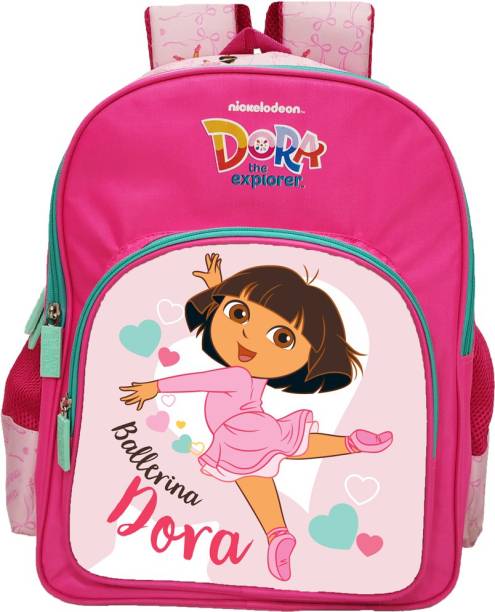 Dora the Explorer Pre-School Ballerina 36cm Nursery (LKG/UKG/1st std) School Bag