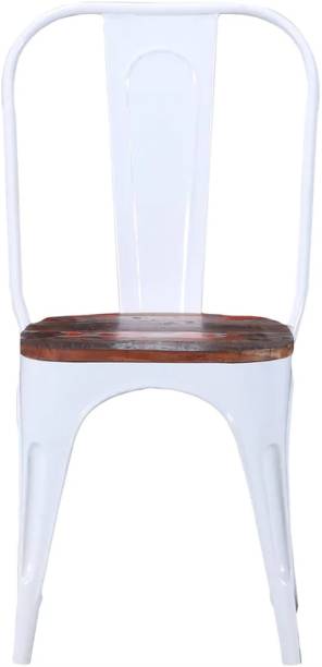 6 Inch Dining Chairs, Distressed White Metal Dining Chairs