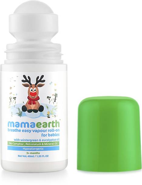 MamaEarth Natural Breathe Easy Vapour Roll-On, 40ml Balm