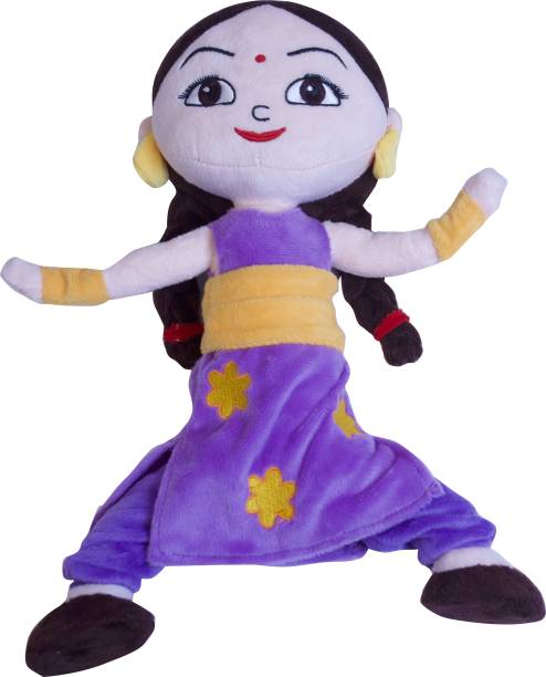 CHHOTA BHEEM Kung Fu Dhamaka Chutki Action Plush Toy  - 33 cm