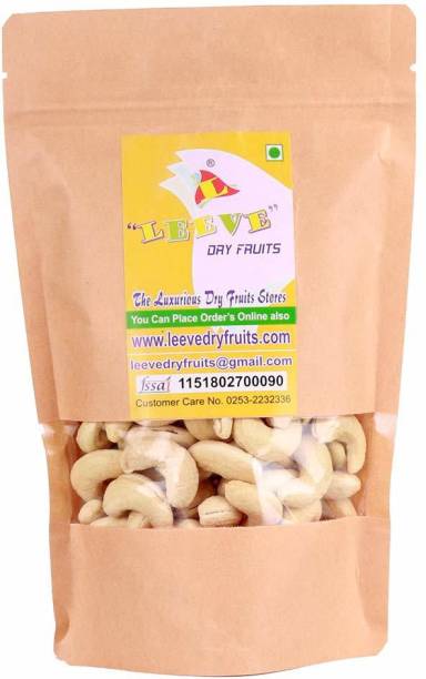 Leeve Dry fruits Standard Cashew Nuts, 800g Cashews