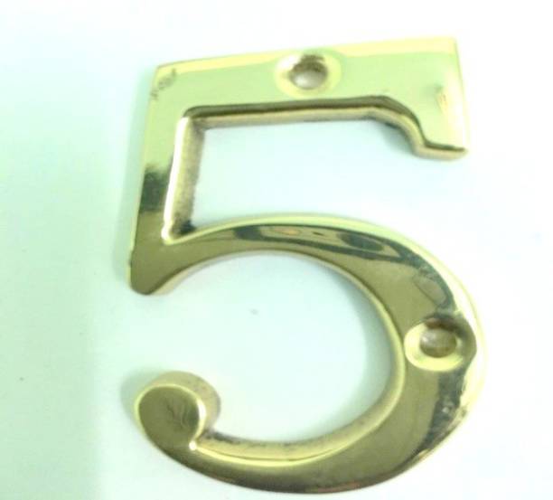 Robin Export Company 2 Inch Number 5 Sign