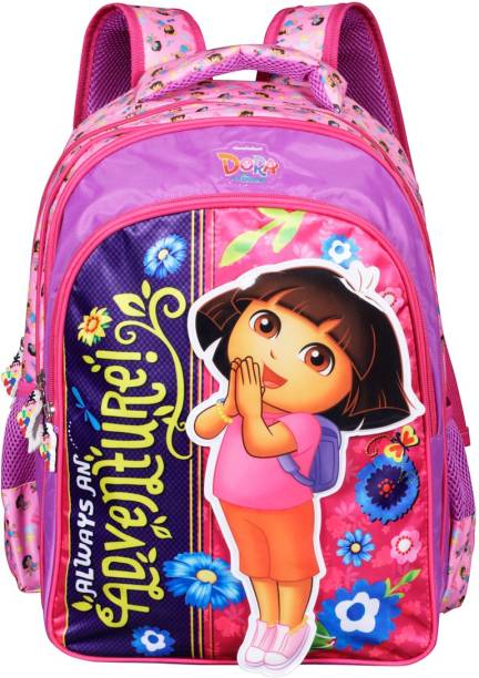 Dora the Explorer Adventure Velcro 41cm Primary (Primary 1st-4th Std) School Bag