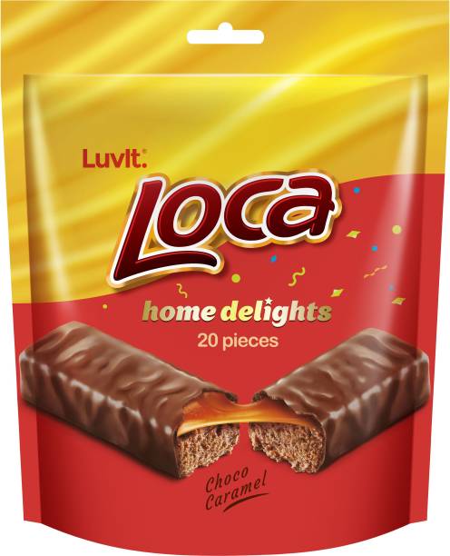 LuvIt Loca Home Delights Choco Caramel Bars