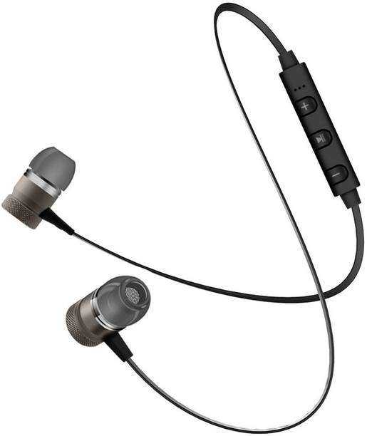 Voltegic ® M1 Wireless Metal Magnetic Sports Earphones, V4.1 Wired Headset