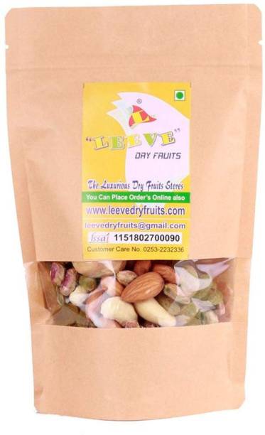 Leeve Dry fruits Whole Mix Dry Fruits, Assorted Nuts