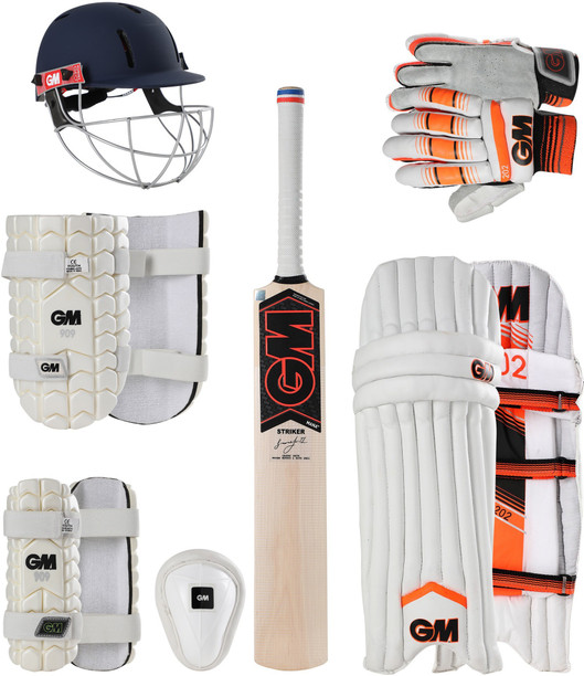 GM Flare Young Gunn Cricket Set Size 3 Red//White//Black