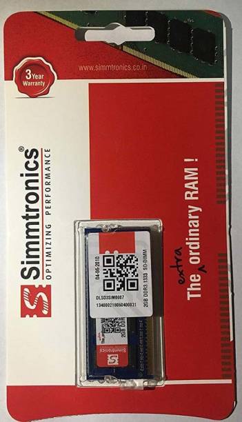 Simtronic RAM DDR3 2 GB Laptop DRAM (1333)