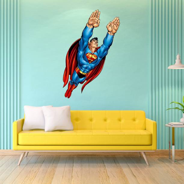 Spinn Decor Wall Decal Dc Comics Superman Stickers Buy Spinn