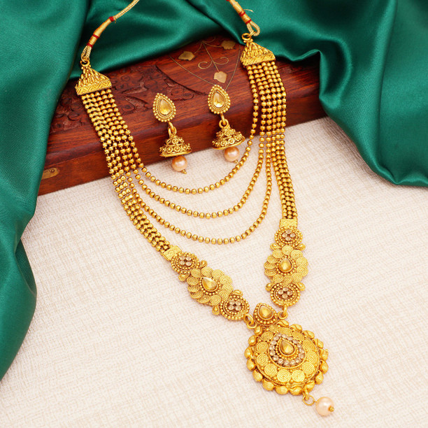 Sukkhi alloy jewel set sales