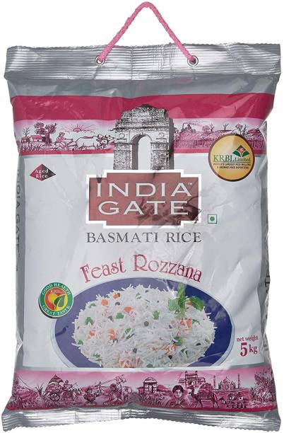 INDIA GATE Basmati Rice, Rozana, 5kg Basmati Rice