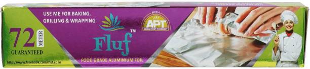 Fluf Food Grade Aluminium Foil - 72 M -Pack of 1 Aluminium Foil
