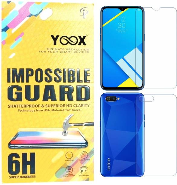Yoox Front and Back Screen Guard for Realme C2