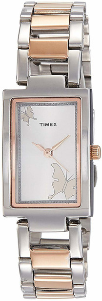 timex rose gold women's watch tw000w208