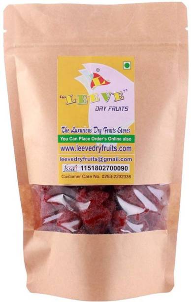 Leeve Dry fruits Dried Strawberry, 200g Strawberries