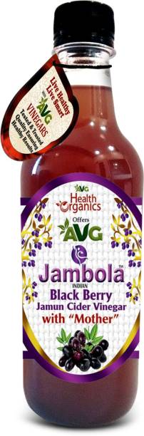 AVG Health Organics Jambola - Indian Blackberry Jamun Cider Vinegar Vinegar