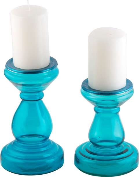 glass candle stand online