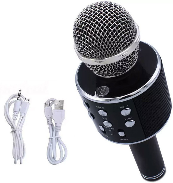 wireless mic with inbuilt speaker