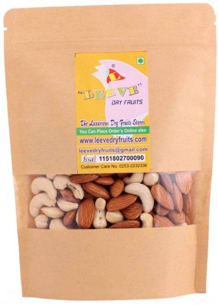 Leeve Dry fruits Kaju Badaam,200 GMS Cashews, Almonds