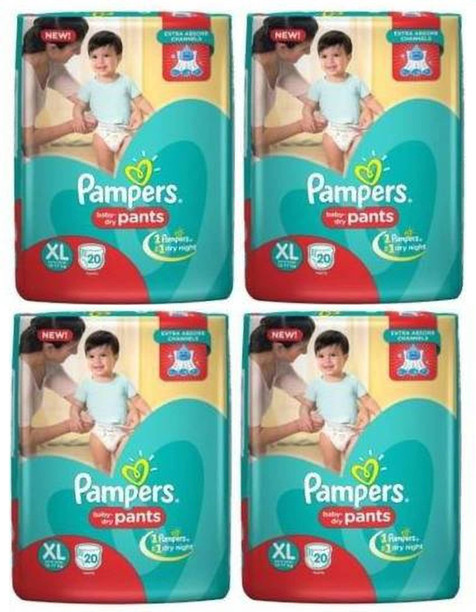 flipkart pampers diapers xl