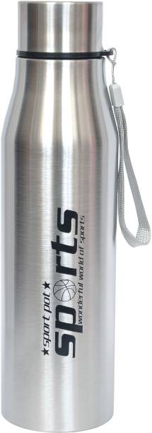 Rema Water Bottle Stainless Steel - Sports Pure Steel Bottle for School Kids, Men & Women 700 ml Water Bottle