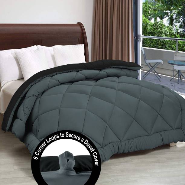 Cloth Fusion Solid Double Comforter